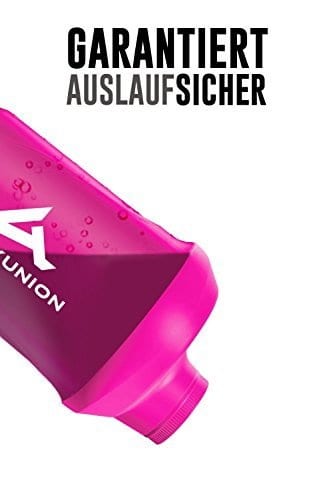 Frauen Protein Shaker 800 ml Pink Deluxe - ORIGINAL AMITYUNION