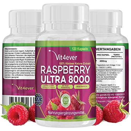 Raspberry Ultra, 8000mg Tagesdosierung, vegetarisch